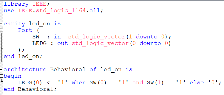 Kombinatorische Logik Code